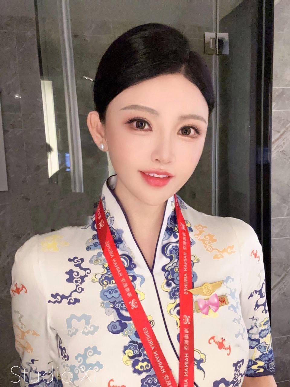 上海市徐汇区海航离职空姐 茉莉的公开照片